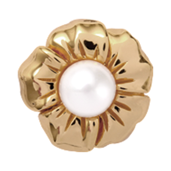 650-G06 , Christina Collect Pearl Flower rings